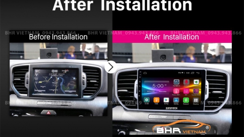 Màn hình DVD Android xe Kia Sportage 2016 - nay | Zestech Z800 New